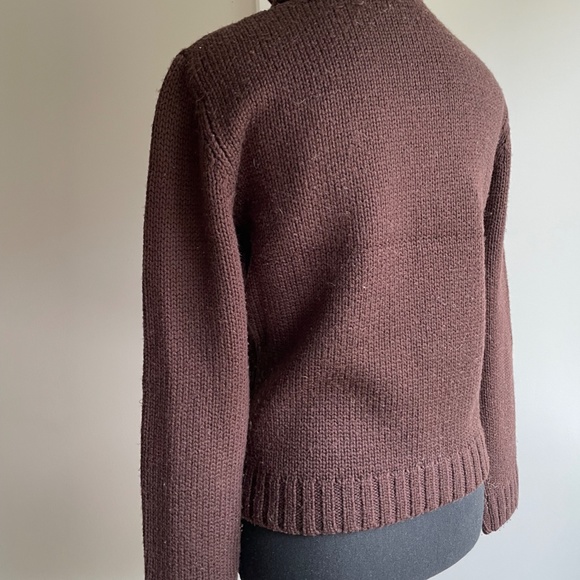 Floral Patch Stich Embroidered Knit Sweater - Picture 7 of 7